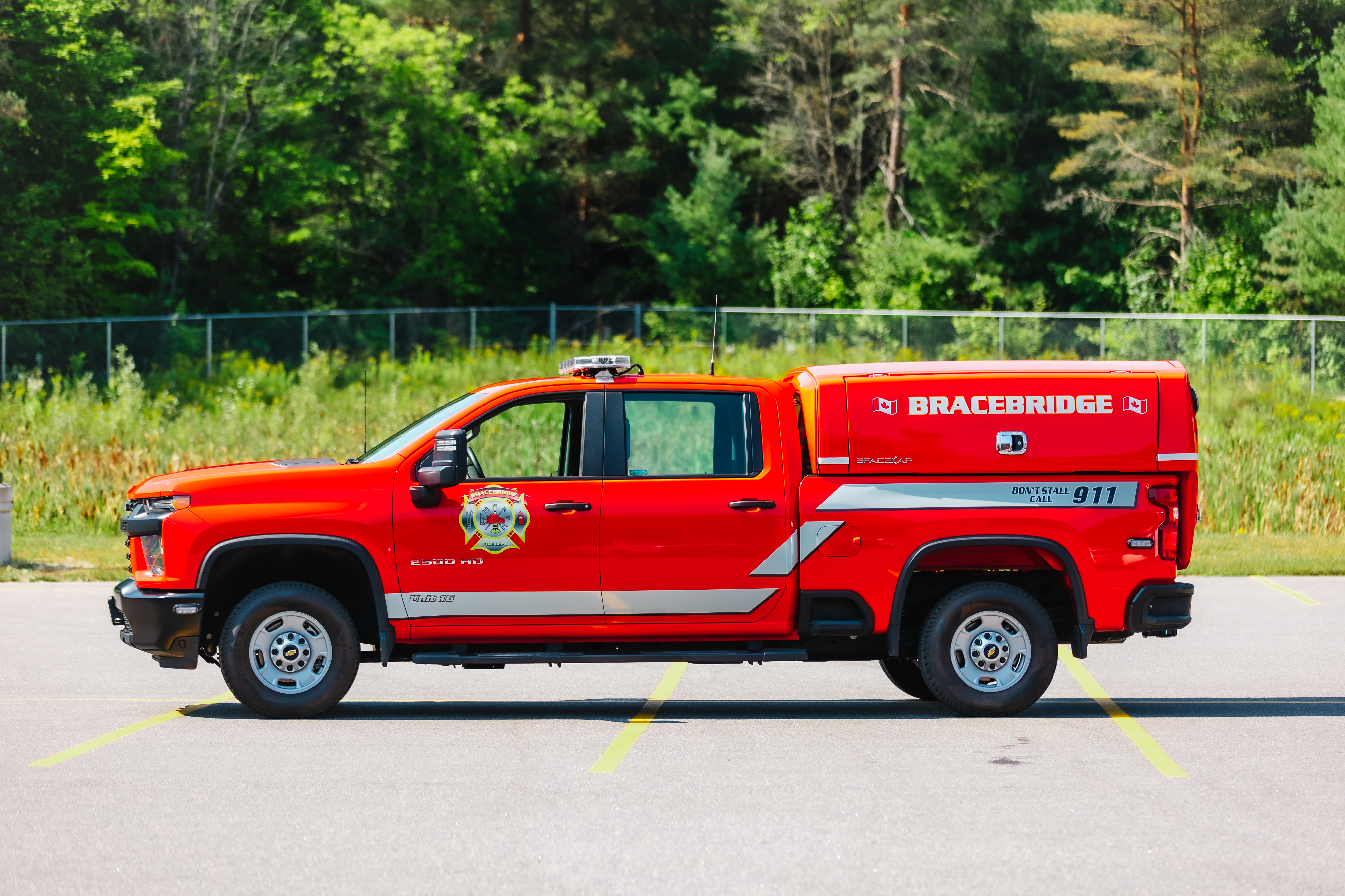 Unit 16 - Red Pick Up Truck