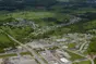 aerial photo of town
