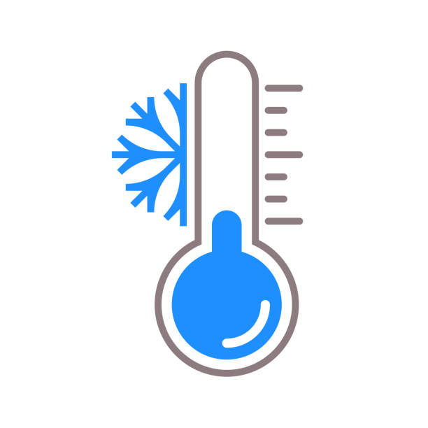 Graphic of cold temperature